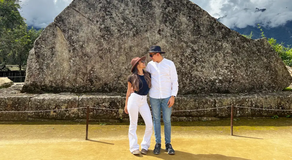 Roca Sagrada en Machu Picchu